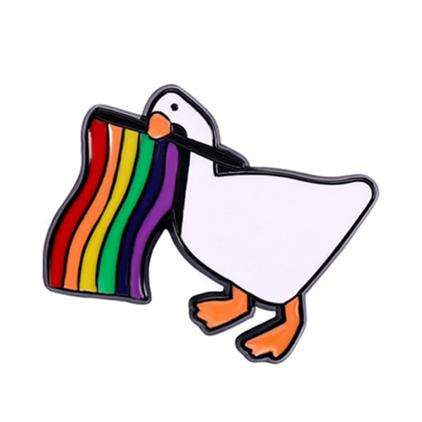 Rainbow pride pin broscher til tøj lesbisk flag