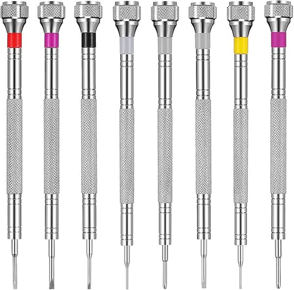 8 Pieces Precision Screwdrivers, Jewelers Screwdriver Set