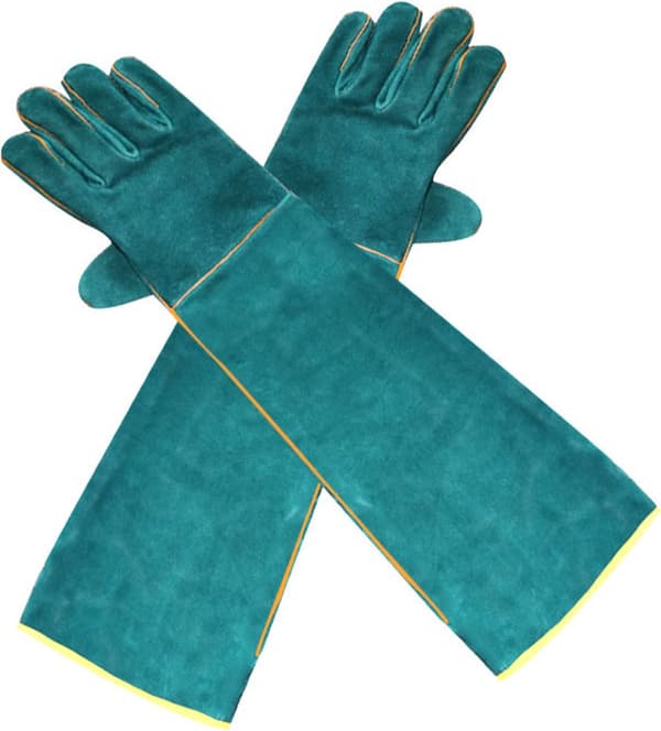 Handskar - Skyddshandskar - Arbetshandske - Säkerhetshandske - Djurhanteringshandskar - Bitsäker - 62cm - Hållbar