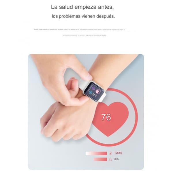Smartklocka Sportklocka Herr Dam Bluetooth NFC Blodtryck H_yux