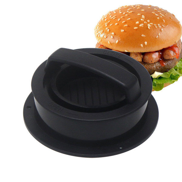 Manuell hamburgarepress - form - plast