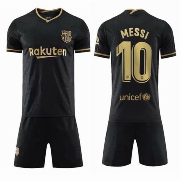 Jalkapallosetti Jalkapallopaita Harjoitussetti 21/22 Messi Barcelona Nro 10 koko 26 S
