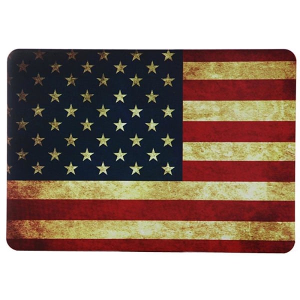 Skal til Macbook Air 13.3 tommer - (A1369/A1466) - USA-flag