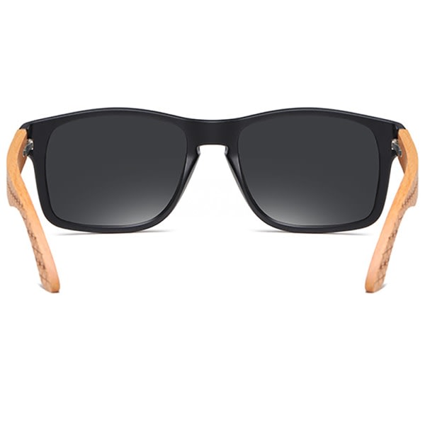 TG UV-Skyddance Solglasögon med Träbågar Brun