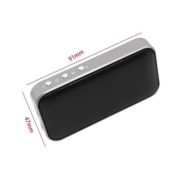 Bärbar Trådlös Mini Bluetooth-högtalare (Vit)