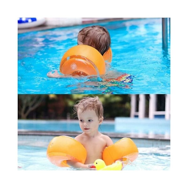 XL armpuffar för barnpool, uppblåsbara armpuffar för pool, ringarmband, armflottar, simarmband för bebisar, flythjälp för barn, nybörjarboj