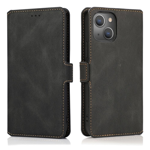 TG Stilfuldt & Robust Wallet Case - iPhone 14 Sort