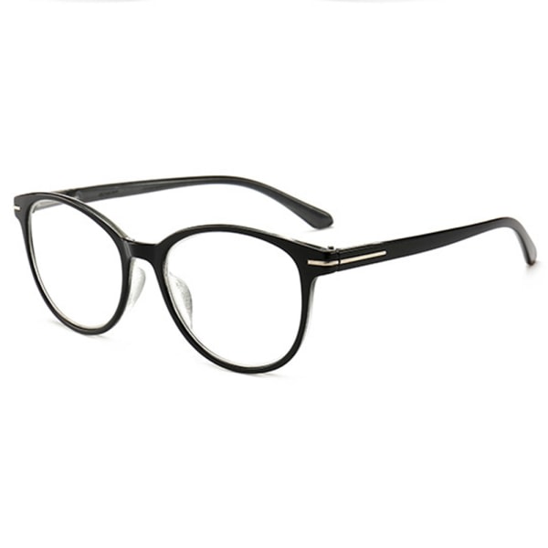 TG Bekväma Läsglasögon i Vintage-design Brun +3,5