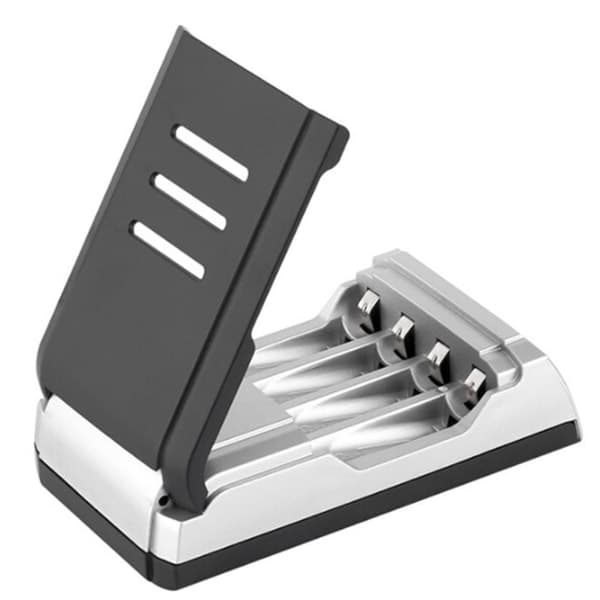 SQBB Universal Batterilader LCD-lader for 4 AA AAA Hurtiglader_max