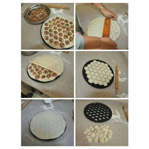 Form, Dumplingform, 37 Hål Aluminiumlegering Dumpling