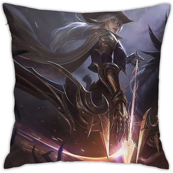 High Noon Ashe Pudebetræk Hjemmedekoration Pudebetræk Sovesofa Sofa Pude Firkant Case 18x18 tommer