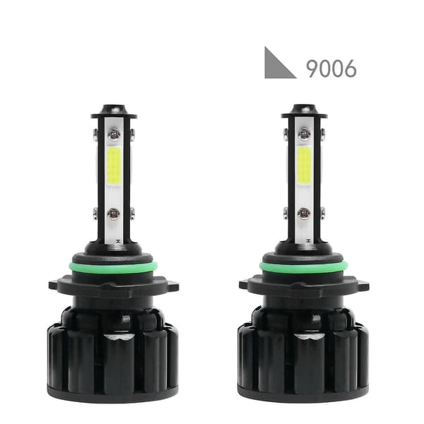 9006 HB4 LED Headlight Bulbs Conversion Kit High Low Beam Fog 6500k Super White