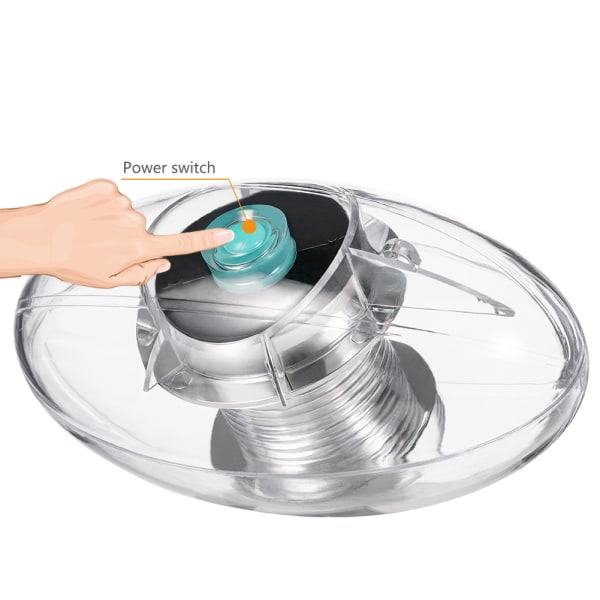 Flytande poollampa Vattenflytande lampor Solcellsdriven flytande boll