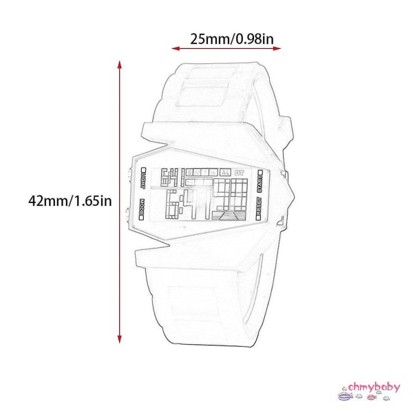 Elektronisk watch Watch Digital watch