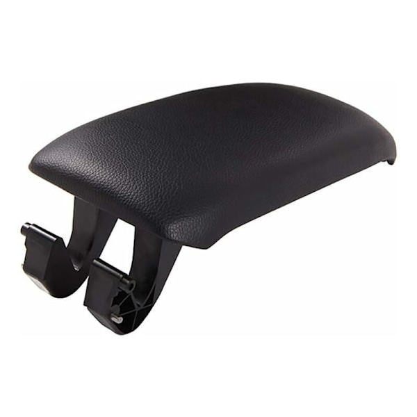 Midtarmlene deksel med bunnplate, for A3 8P / A5 2003-2013, svart skinn, OE: 8P0864245P