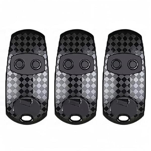Fjärrkontroll för TOP432EV 3 stycken. Fast kodfrekvens 433,92 MHz