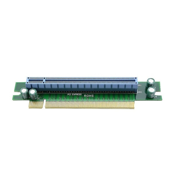 PCI-e Express 16x 90 asteen kulmakaapeliadapter Riser-kort 1U palvelimen kotelolle