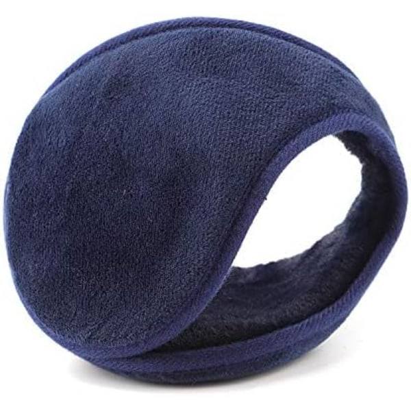 Öronvärmare för män & kvinnor Klassisk fleece unisex varma vinterkåpor grön