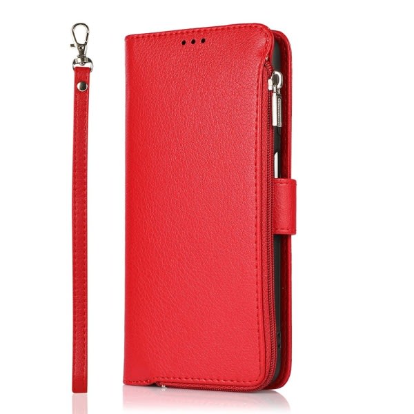 TG Samsung Galaxy A12 - Elegant & Solid Wallet Case Brun