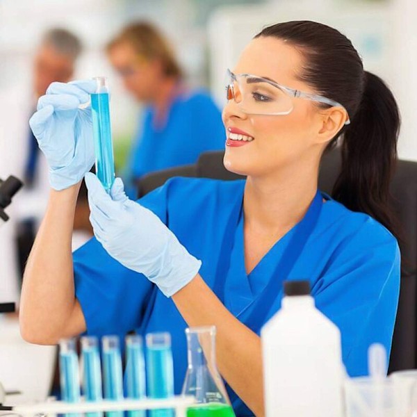 Förpackning med 12 Skyddsglasögon Arbetsskyddsglasögon med Klara Anti-imlinser Skyddsglasögon för Trädgård Laboratorium Kemi..DEBUNS