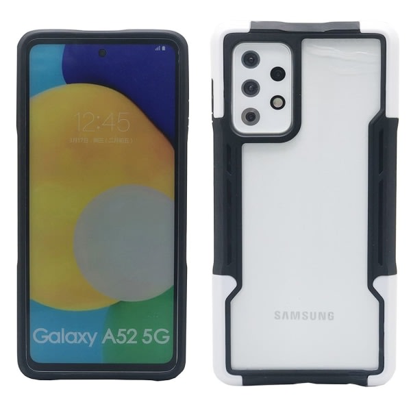 TG Samsung Galaxy A52 - Stilrent Skyddande Skal Vit