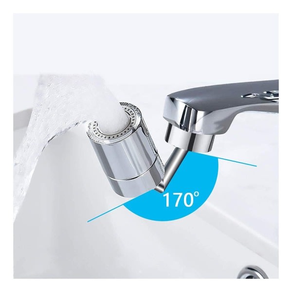 Kranfilter 720 roterbar kranluftare, 2 sprayfunksjoner