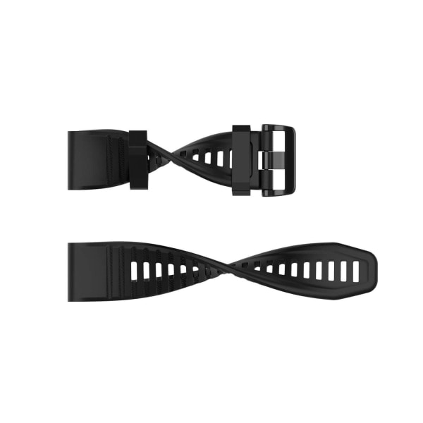 Silikonarmbånd Röd for Garmin Fenix ​​​​5X/6X/7X 26mm Röd