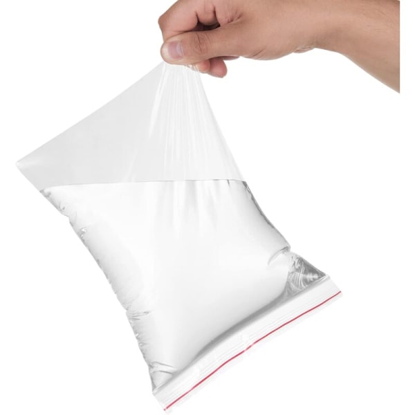 Klar Plastikpose 100x150mm Pose Pakke med 100 Lynlåsposer Plastikpose I Pålidelig Lille Klar Pose I Polyethylenposer til Organisering