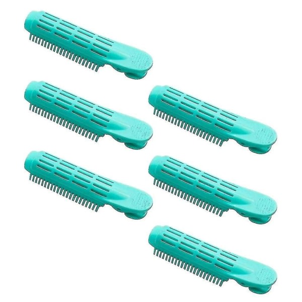 TG Salon Curling Clips Root Perm Wands (6 stk, grøn)