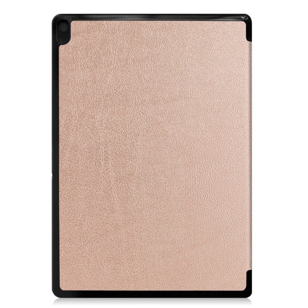 Trifold Fodral till Lenovo Tab E10 - Rose Gold multifärg