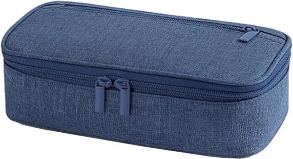 1 styck - Pennfodral - Förvaringsväska - 23x6.5x11cm - Blå - Hög kvalitet - Hållbar