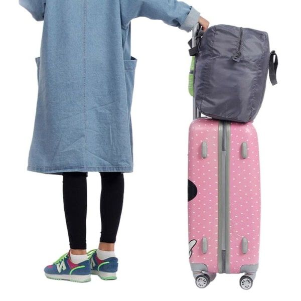 TG Vikbar Duffelbag med Oppbevaringspose - Rosa Rosa