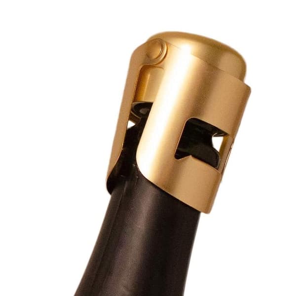 Rött vinförsegling för champagne kork i rostfritt stål