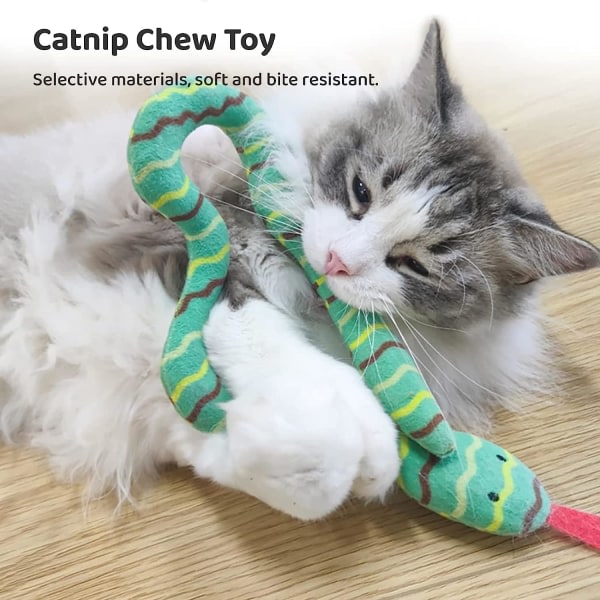 Galaxy 3 st Interactive Cat Kicker Toy med Catmint Plysch Cat Chew Teething Clean Toy