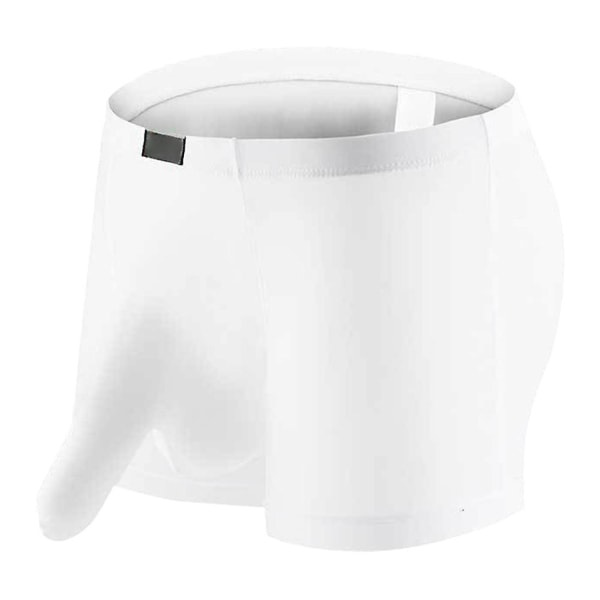 Herr Underkläder Boxershorts Mjuka Andningsbara Kalsonger Boxer Elephant Nasal Trosor Enfärgad L L