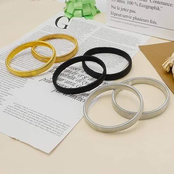 Ermholder - 3 par - Ermholder - Ermholdere kvinner og menn - Klassisk - Elastisk - Kvinner menn - Ermholdere - Unisex elastiske armbånd