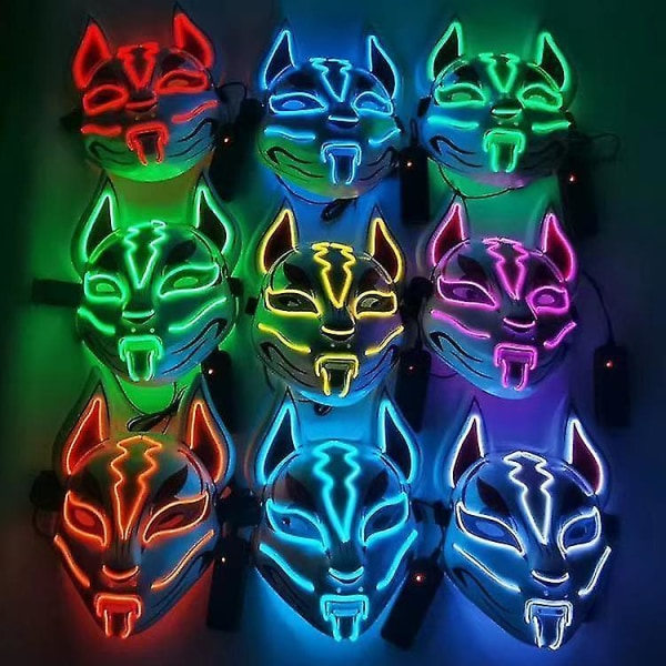 Sommer Driftled Halloween Lysende Maske