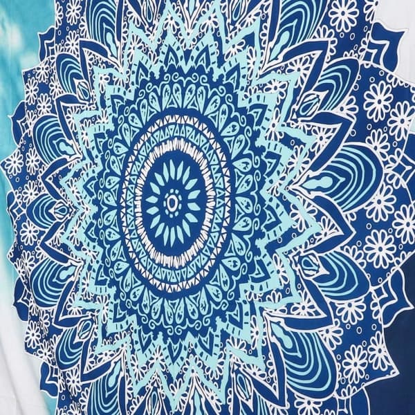 Gobelin Indisk Mandala Hippie Bohemsk Orientalsk Veggduk SQBB_max