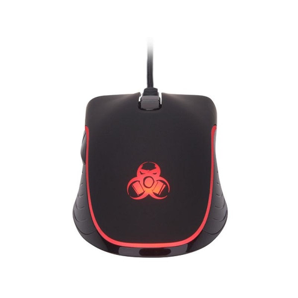 TG Datormus - USB - RGB-belysning - 2 400 DPI Sort