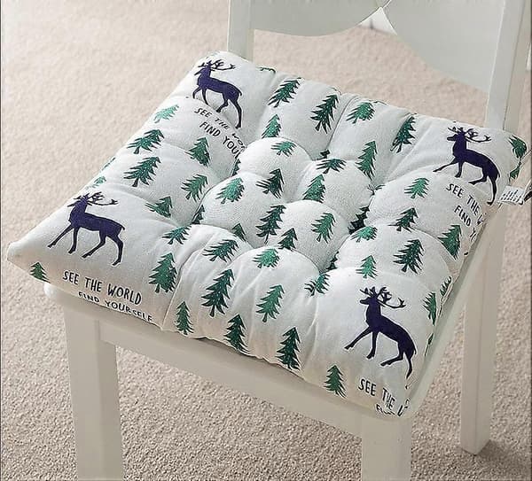 XJ-sett med 6 stolputer 40 x 40 cm, dekorative puter stolpute hageputer, Polyester_yux