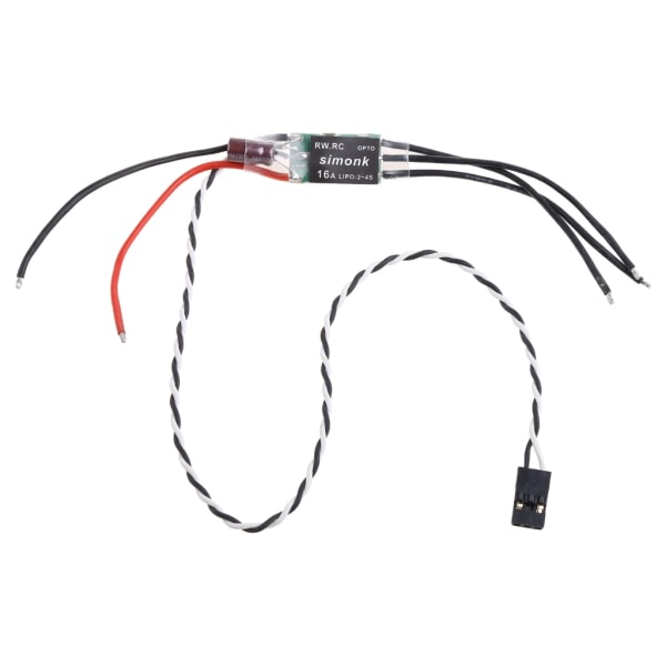 Firmware ESC Mini BLHeli 16A-OPTO 2S-4S RC Helikoptereille Mini Multirotor Mini Quadcopter Multicopter ESC Tarvikkeet