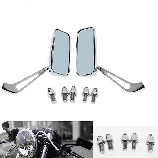 Motorcykel Bakspejle Krom 8/10Mm Til