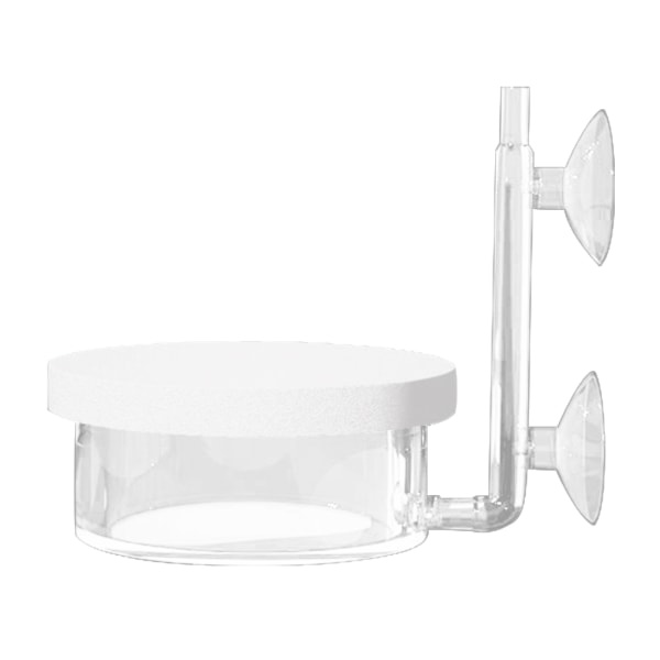Diffusor Luftsten Akvarium Bubblare Pump Syre Diffusor Syresten Akvarium Luftsten Sugkopp NanoBubble Sten Vit M