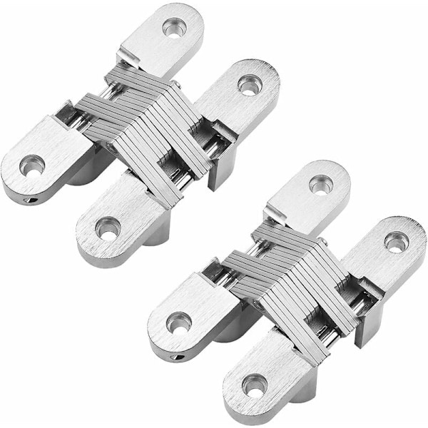 Näkymättömät saranat, piilosarana huonekalujen laitteistoon, taitto-oveen, 2 kpl (118MM28MM)