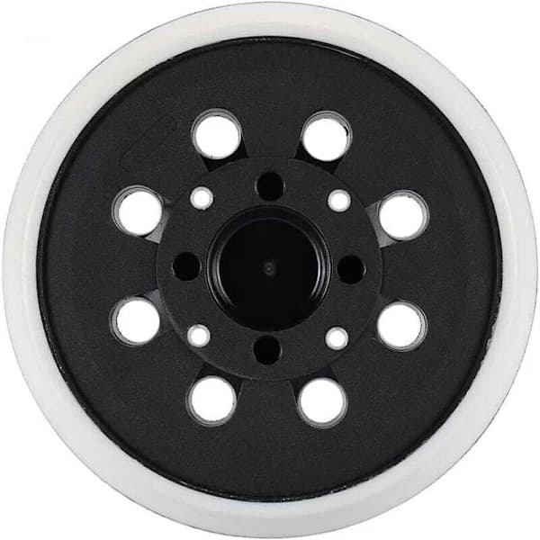 125 mm krog- og løkkeslibepude erstatning til Bosch PEX 300 AE 400 AE 4000 AE excentersliber sort