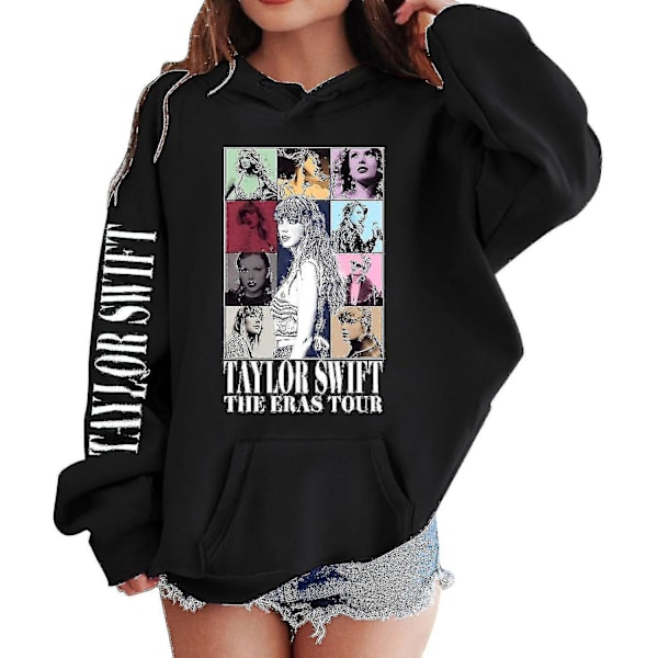 Flickor Hoodies 1989 Casual Taylor Tröja Barn Pojkar Swifts Tröja Konsert Kostym Med Huva För 4-14 År 01 Grå 01 grå 01 grey 6 to 7 Years