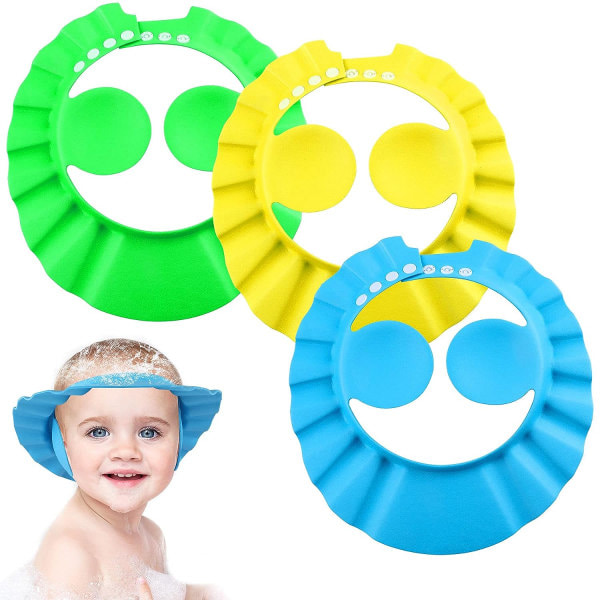 TG Baby duschmössa för pojke Justerbar badmössa för småbarn med öron