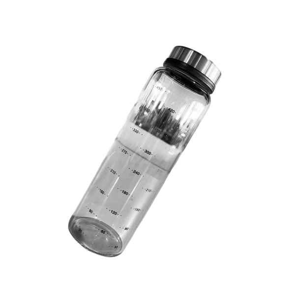 Krydderkrukker med roterende lokk Transparent krydderkrukke 500ML