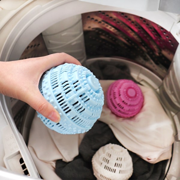 Miljövänlig tvättboll Super tvättbollar, sæt med 2 (lysblå a