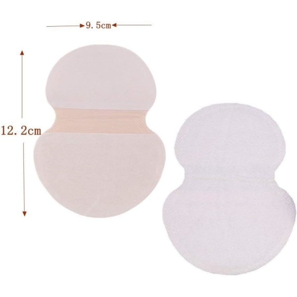 Antiperspirant Pads 100 st Engångs Antiperspirant för Armhålor